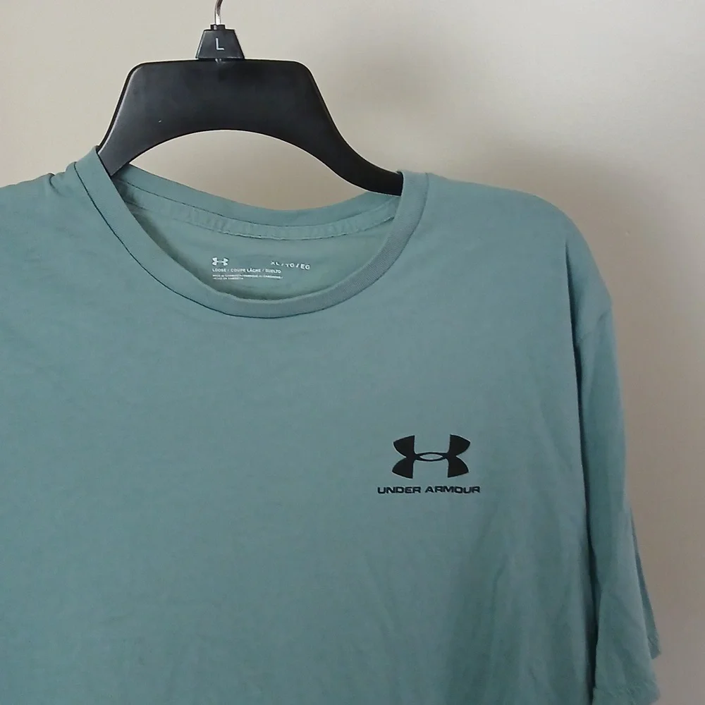 Under Armour Blue T-Shirt Womens - Picture 3 of 3